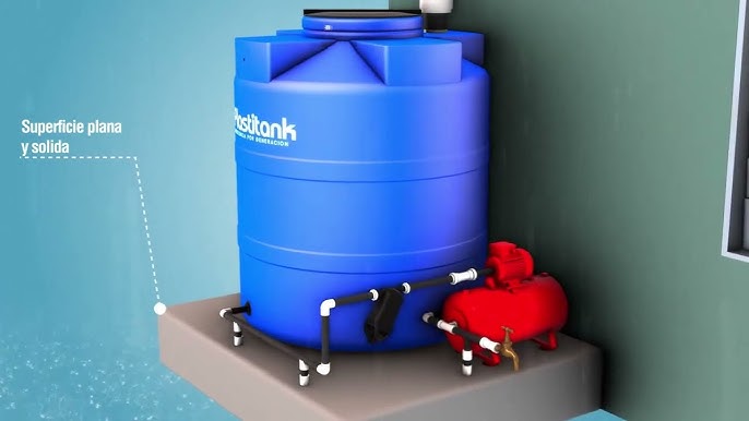 Guia para Calcular el tamaño de tanque de agua que necesitas.